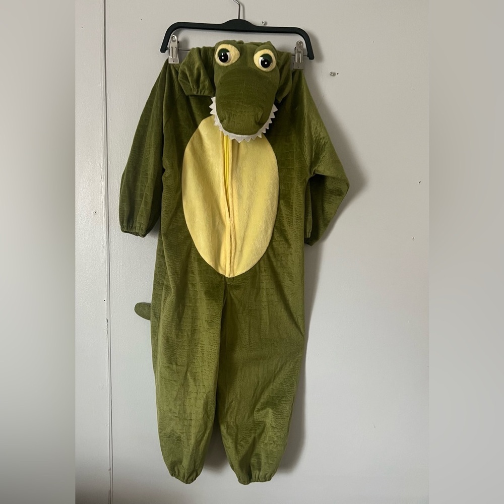 Green Dinosaur Kids Costume - Picture 2 of 6
